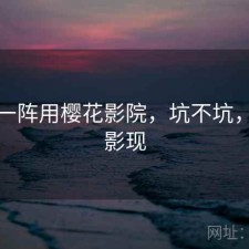 用了一阵用樱花影院，坑不坑，樱花影现