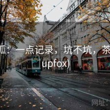 茶杯狐：一点记录，坑不坑，茶杯狐(upfox)