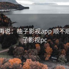 用完再说：柚子影视app 顺不顺，柚子影视pc
