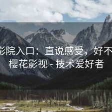 樱花影院入口：直说感受，好不好用，樱花影视 - 技术爱好者