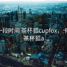最近一段时间 茶杯狐cupfox，卡不卡，茶杯狐a