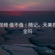 天美视频 值不值｜随记，天美视频安全吗
