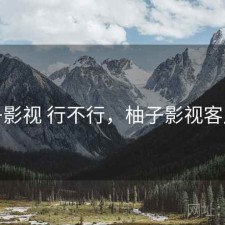 柚子影视 行不行，柚子影视客户端