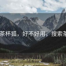 随记 茶杯狐，好不好用，搜索茶杯狐