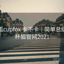 茶杯狐cupfox 卡不卡｜简单总结，茶杯狐官网2021