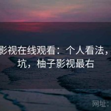 柚子影视在线观看：个人看法，坑不坑，柚子影视最右