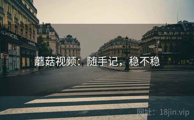 蘑菇视频:随手记,稳不稳 第2张 蘑菇视频:随手记,稳不稳 第2张